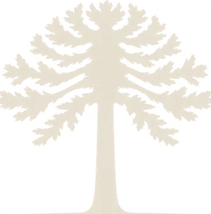 Árbol araucaria del logo Bajo Tierra